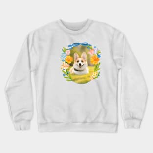 dog in the egg , dog....egg Crewneck Sweatshirt